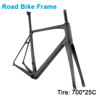 Carbonfan HM-S Road Bike Carbon Frame 700*25C T700