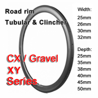 700C CX/Gravel carbon road rim XY series